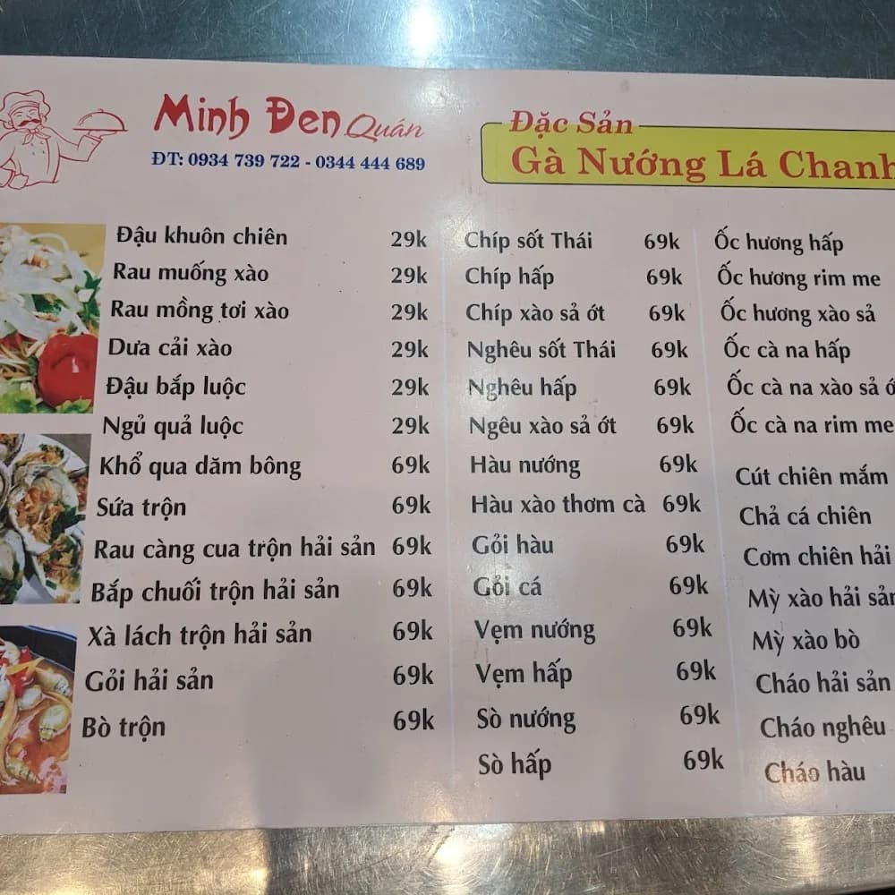 Thực đơn
