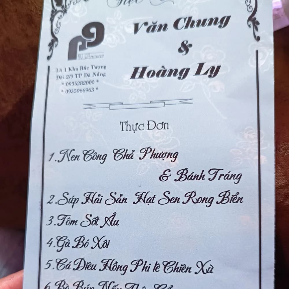Thực đơn
