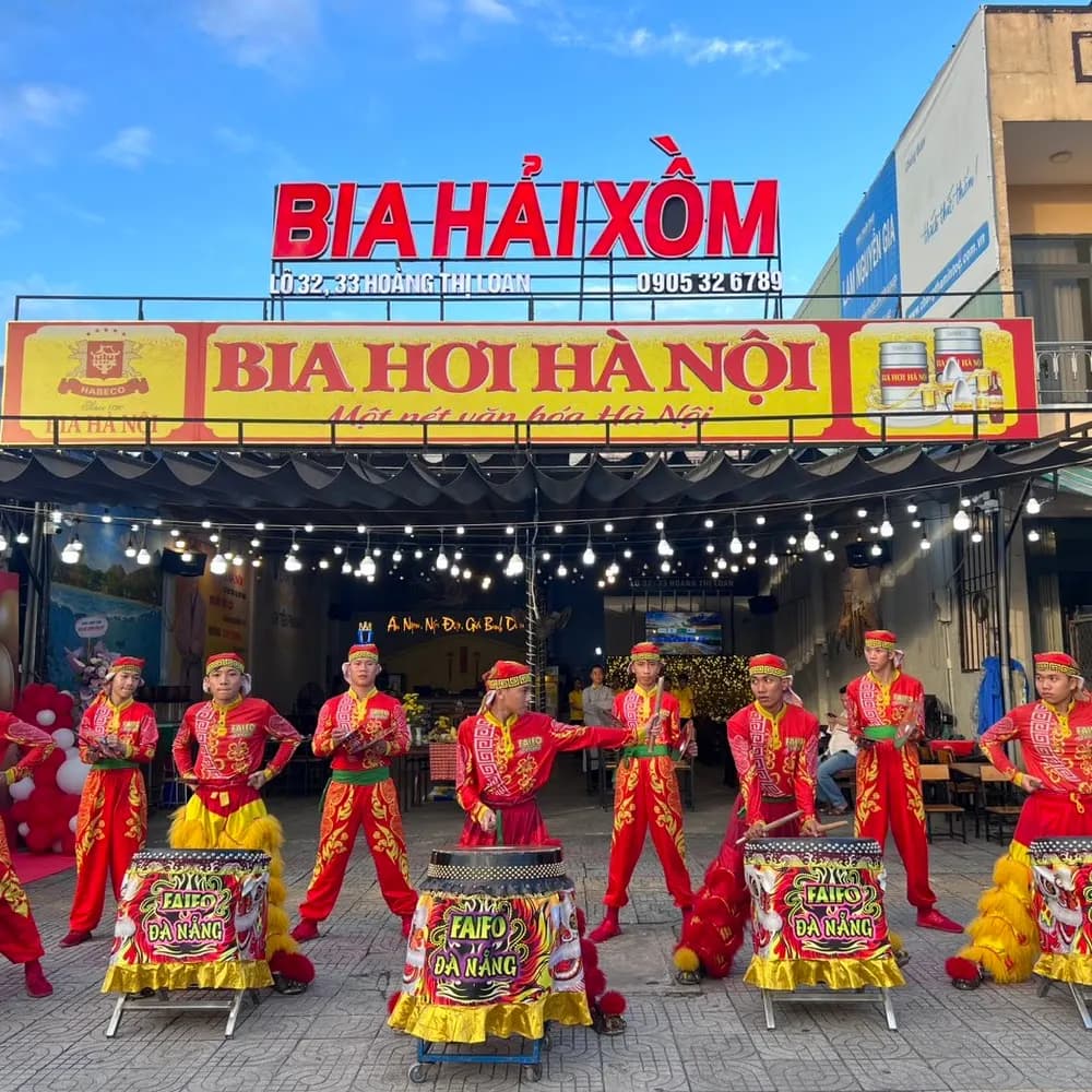 Bia Hải Xồm - Bia hơi Hà Nội tại Đà Nẵng