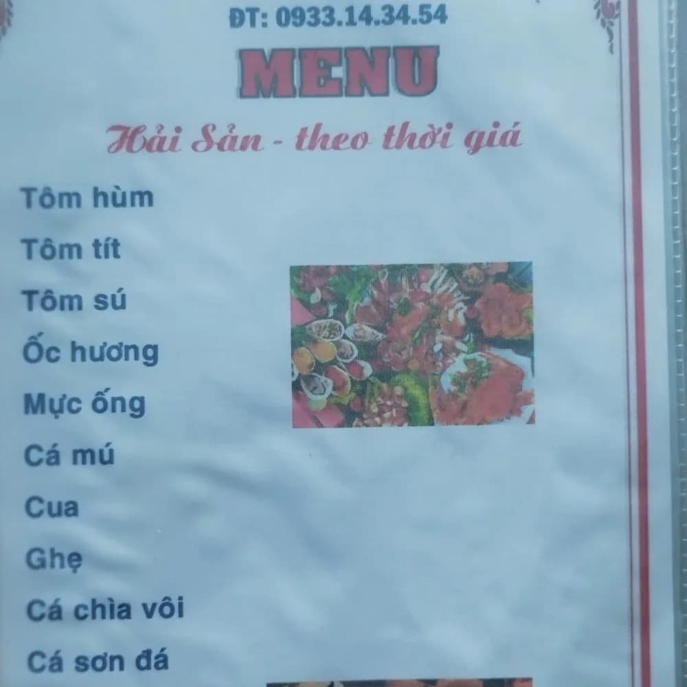 Thực đơn