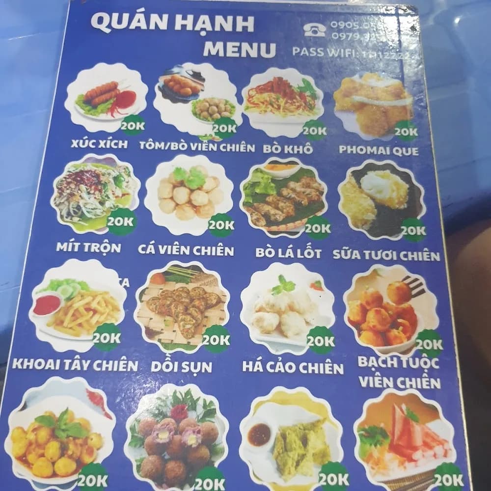 Thực đơn