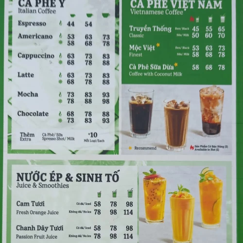 Thực đơn