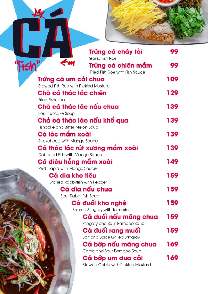 Thực đơn