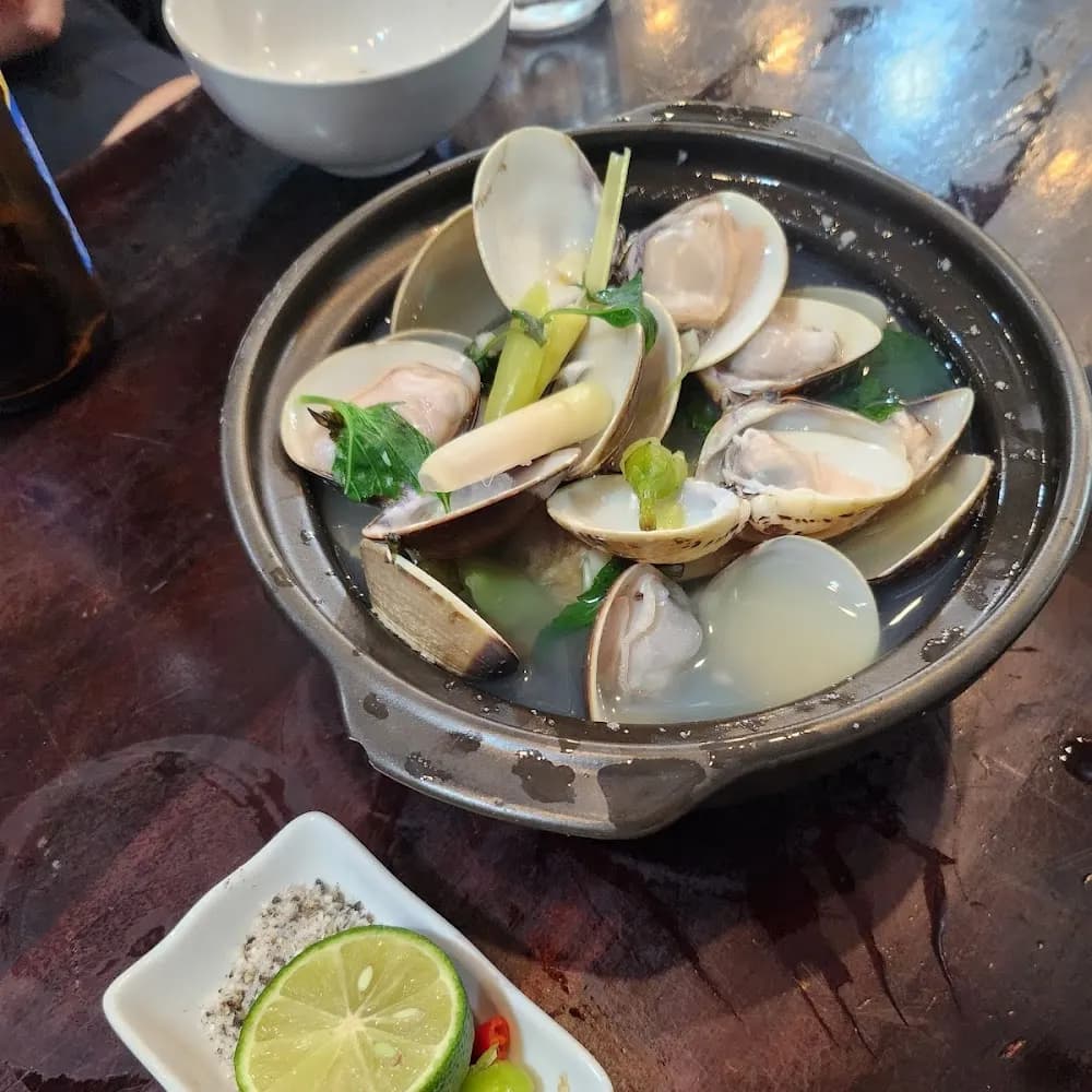 Nghêu hấp