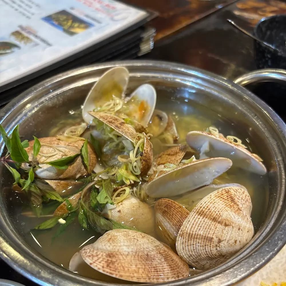 Nghêu hấp