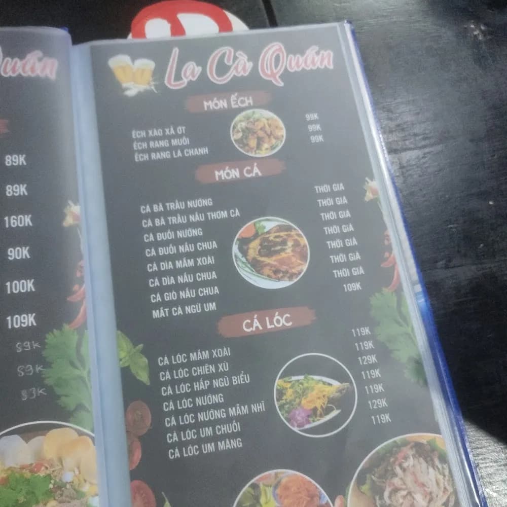 Thực đơn