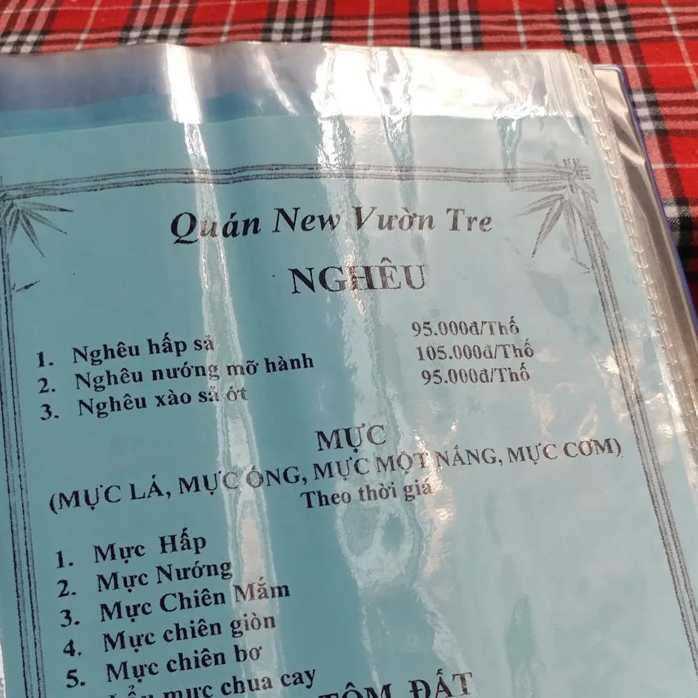 Thực đơn