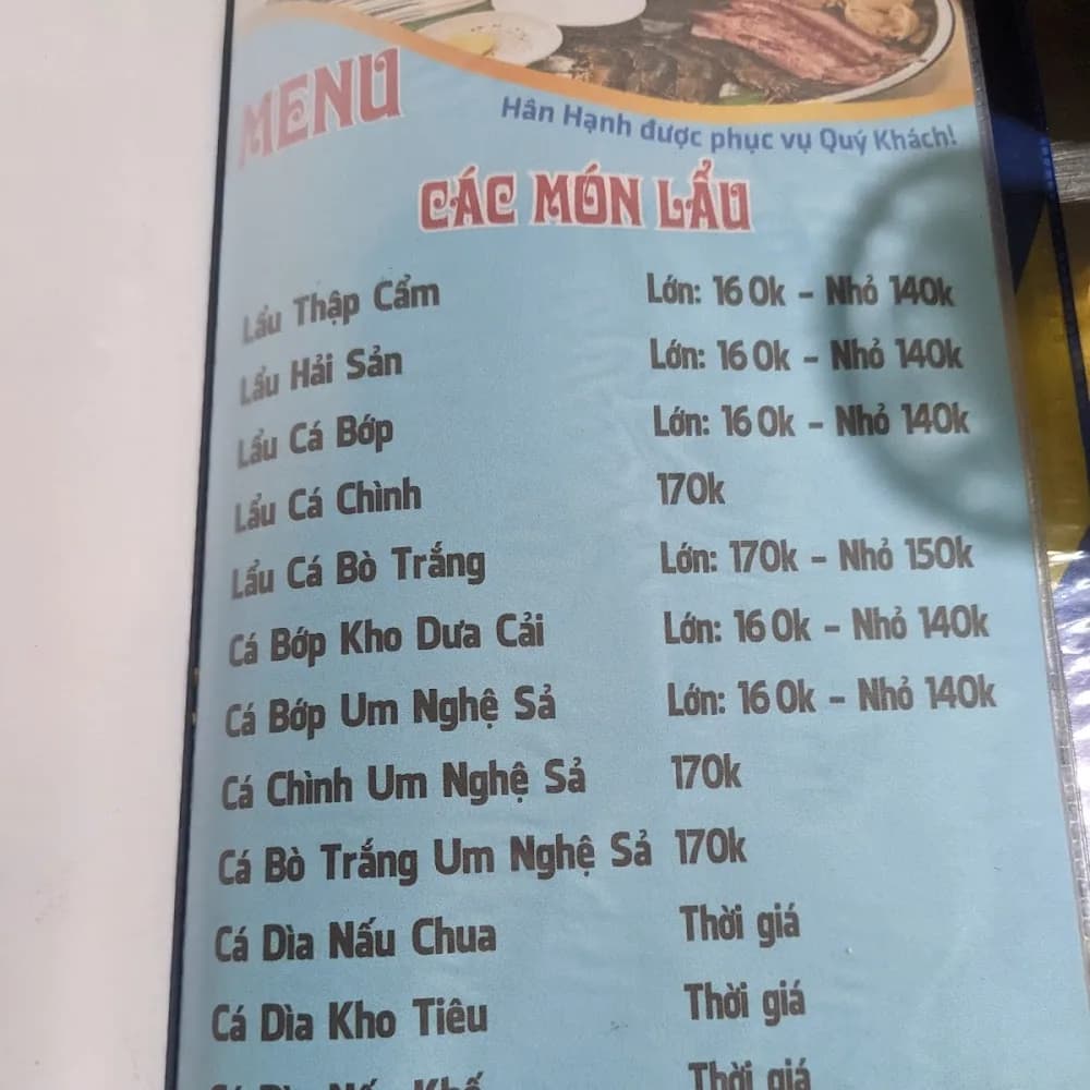 Thực đơn