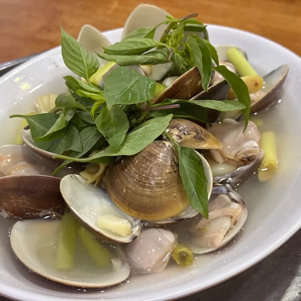 Nghêu hấp