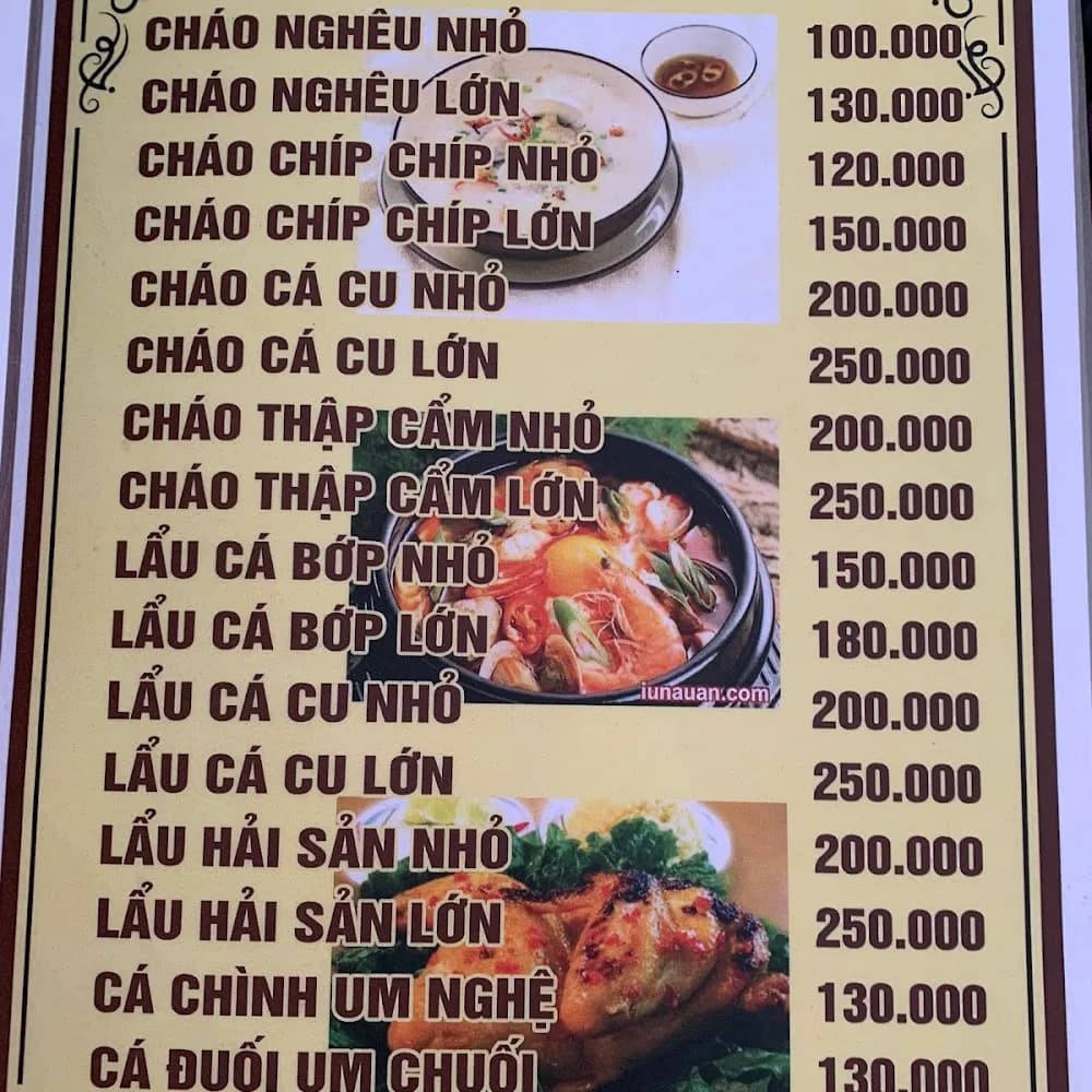 Thực đơn