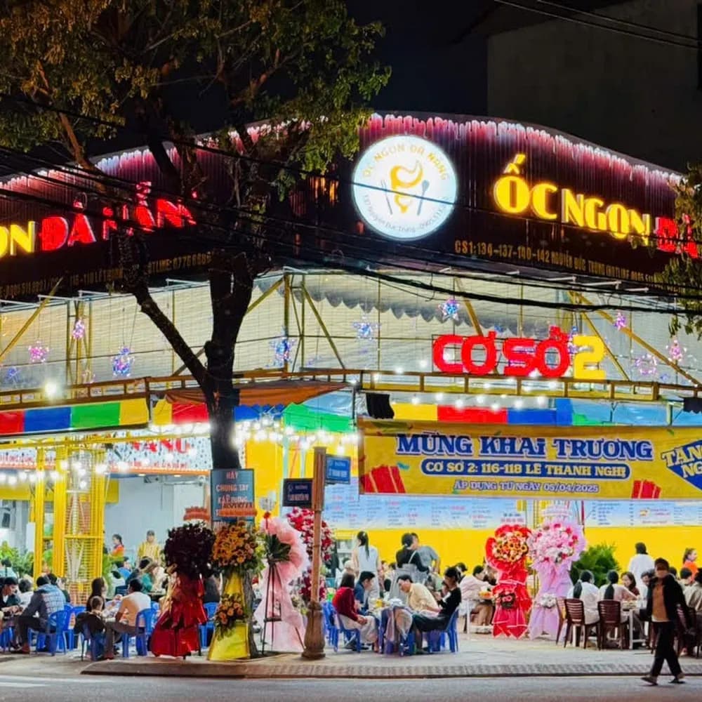 ỐC NGON ĐÀ NẴNG ( CS2 ) 116-118 Lê Thanh Nghị