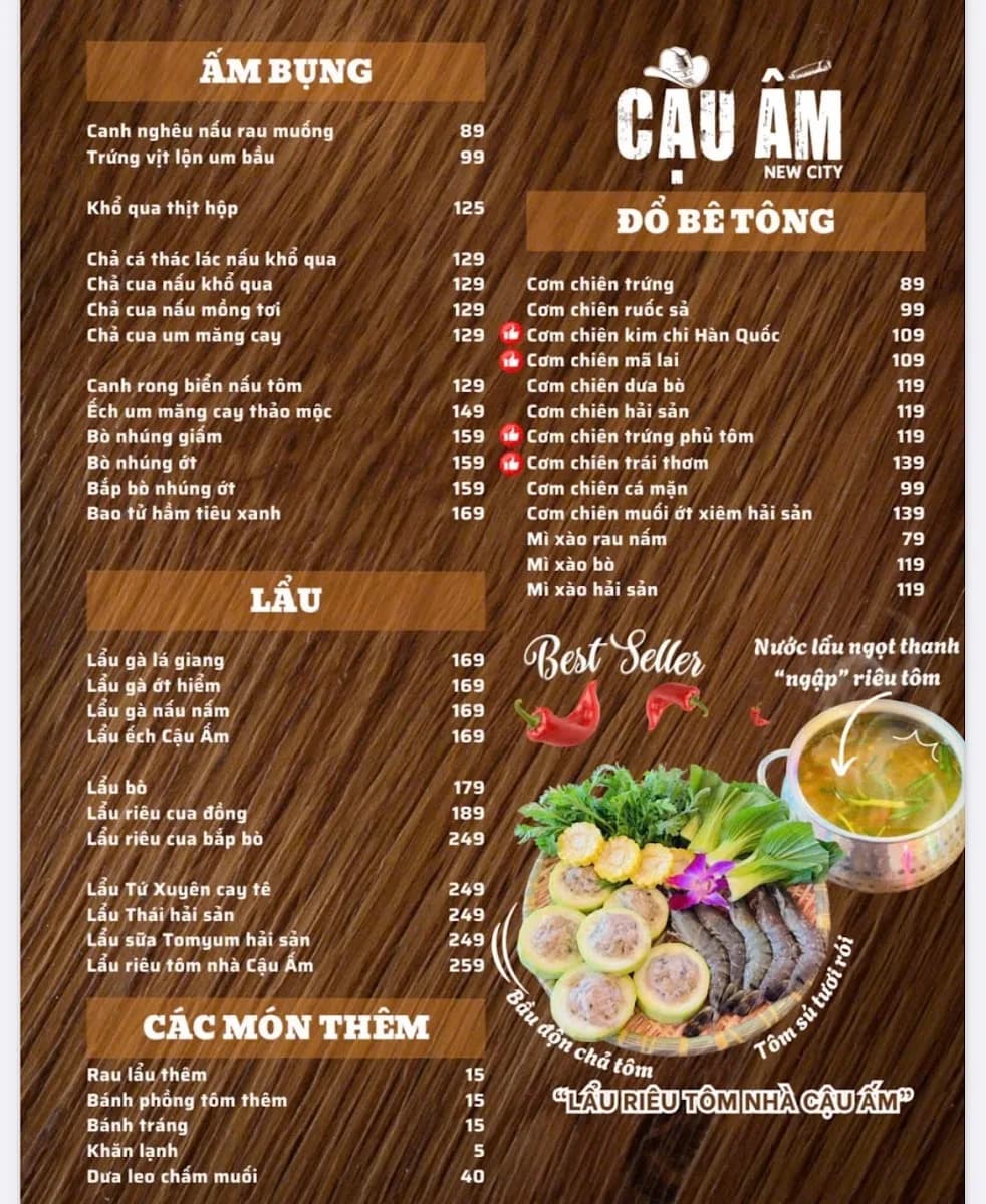 Thực đơn