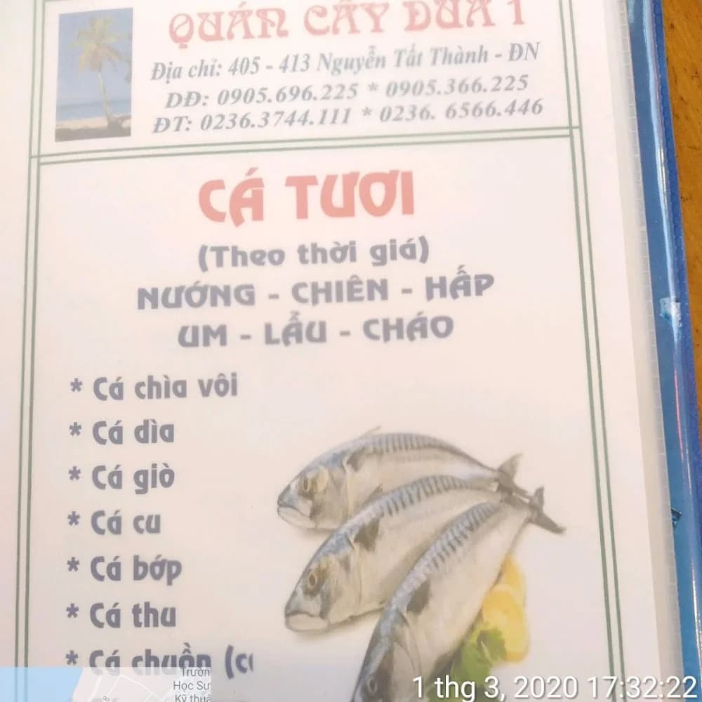 Thực đơn