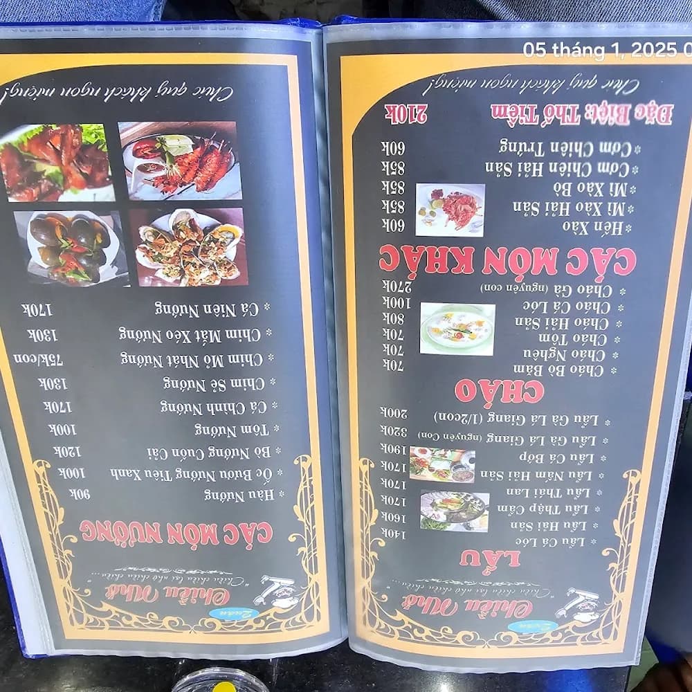 Thực đơn