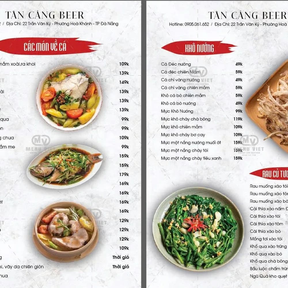 Thực đơn