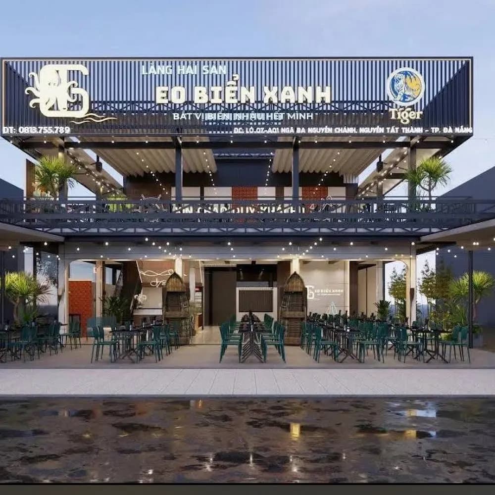 Làng Hải Sản Eo Biển Xanh