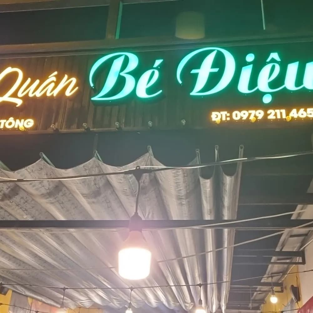 Quán Bé Điệu nhậu bình dân