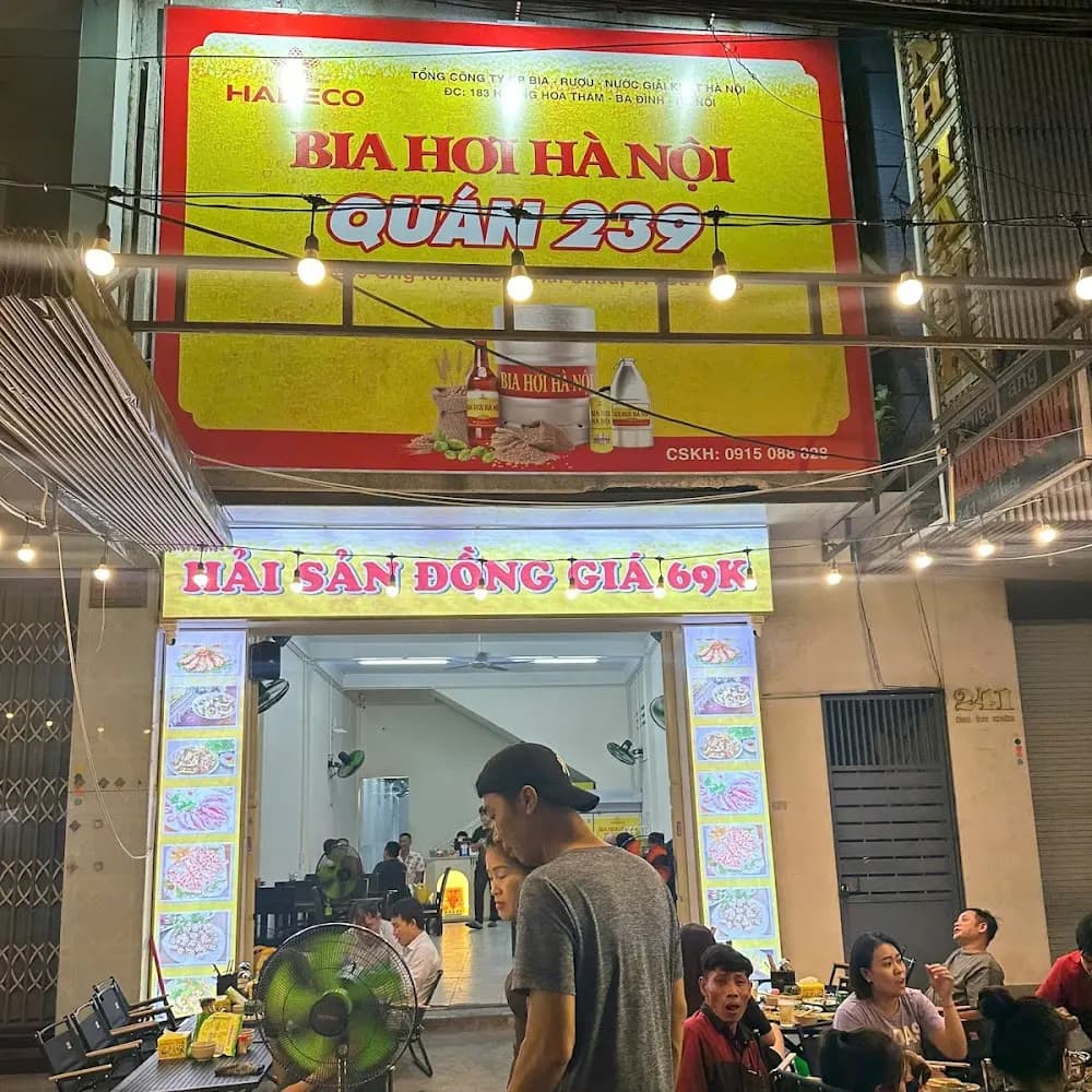 Quán 239 - Bia Hơi Hà Nội - Hải Sản Bình Dân Đà Nẵng