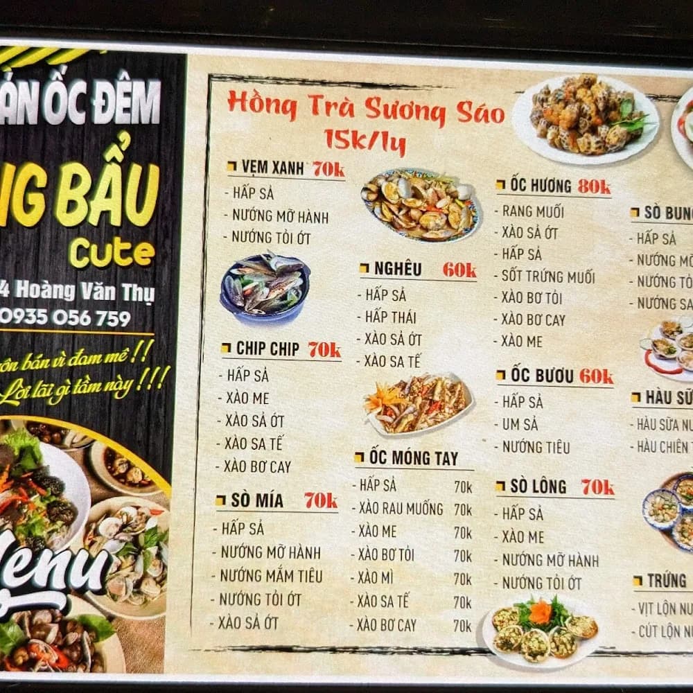 Thực đơn