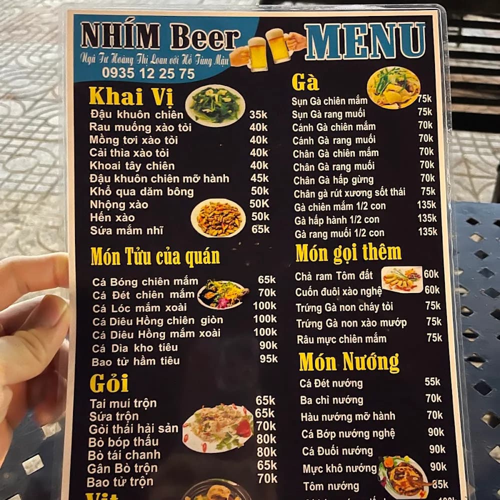 Thực đơn
