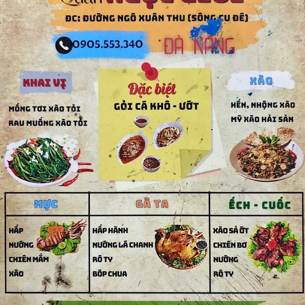 Thực đơn